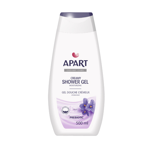 Gel tắm Apart dưỡng ẩm, mềm mịn da chiết xuất hoa violet 500ML